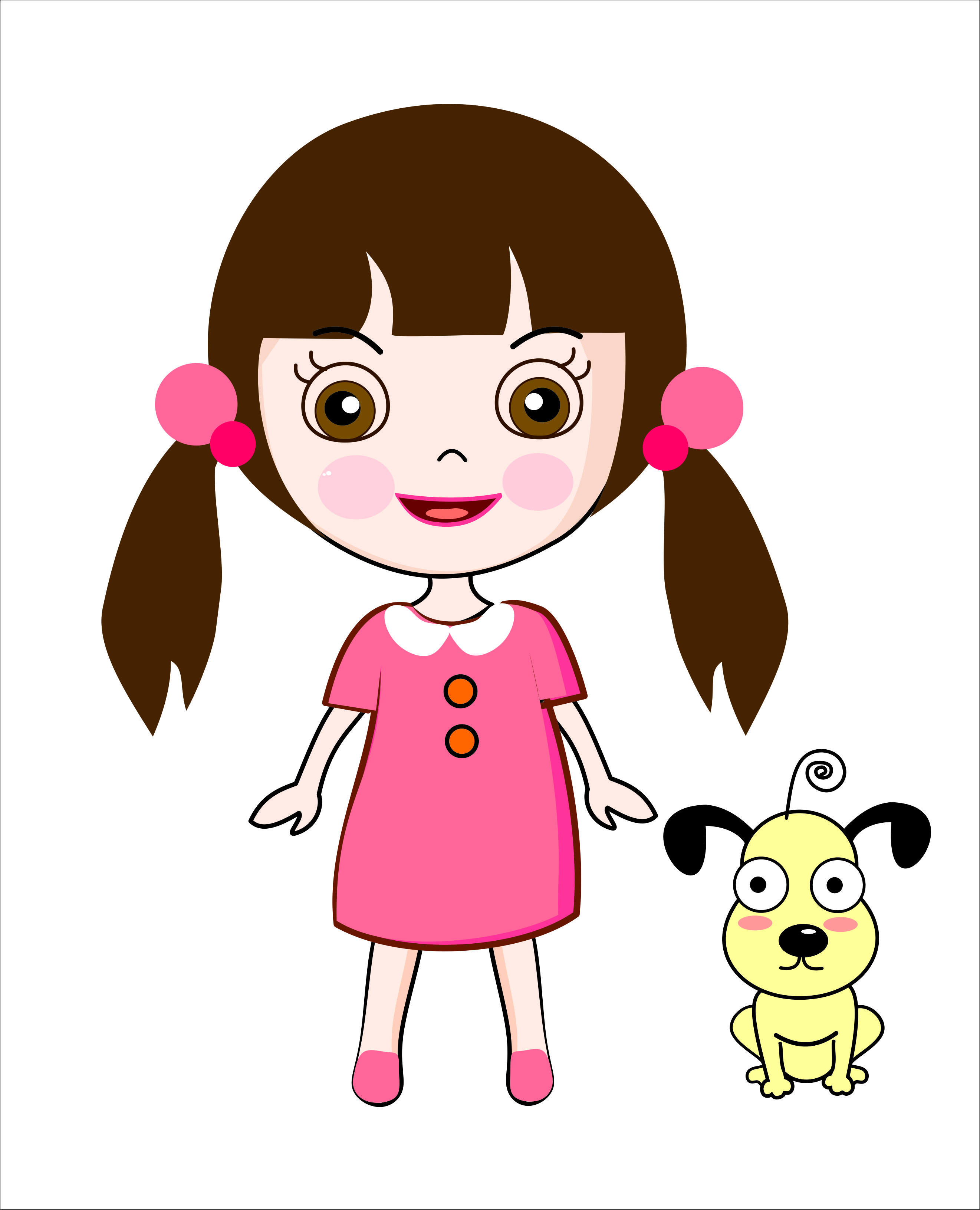 卡通妹妹设计-小亚设计工作室-包装设计