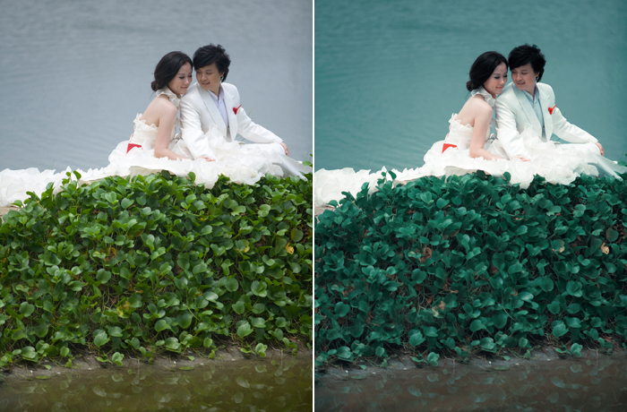 婚纱照精修 <em>后期制作照片</em> PS<em>图片</em>处理 调色 全