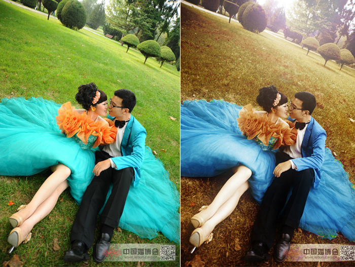 婚纱照精修 <em>后期制作照片</em> PS<em>图片</em>处理 调色 全