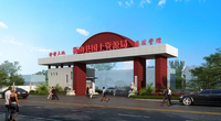 门头效果图 大门效果图 门头效果图设计