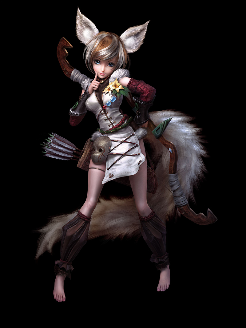偏卡通角色制作案例(可同时制作tpose可绑定模型,已经游戏带pose推广