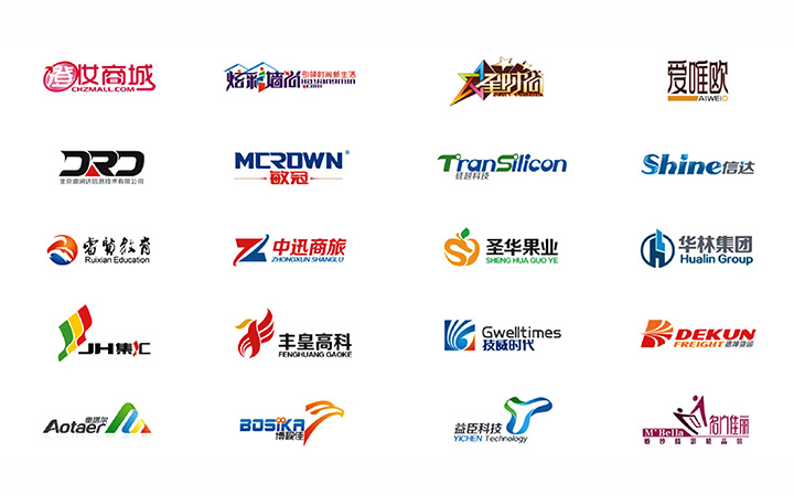 【卡通形象】互联网 电商平台logo设计 网站logo设计