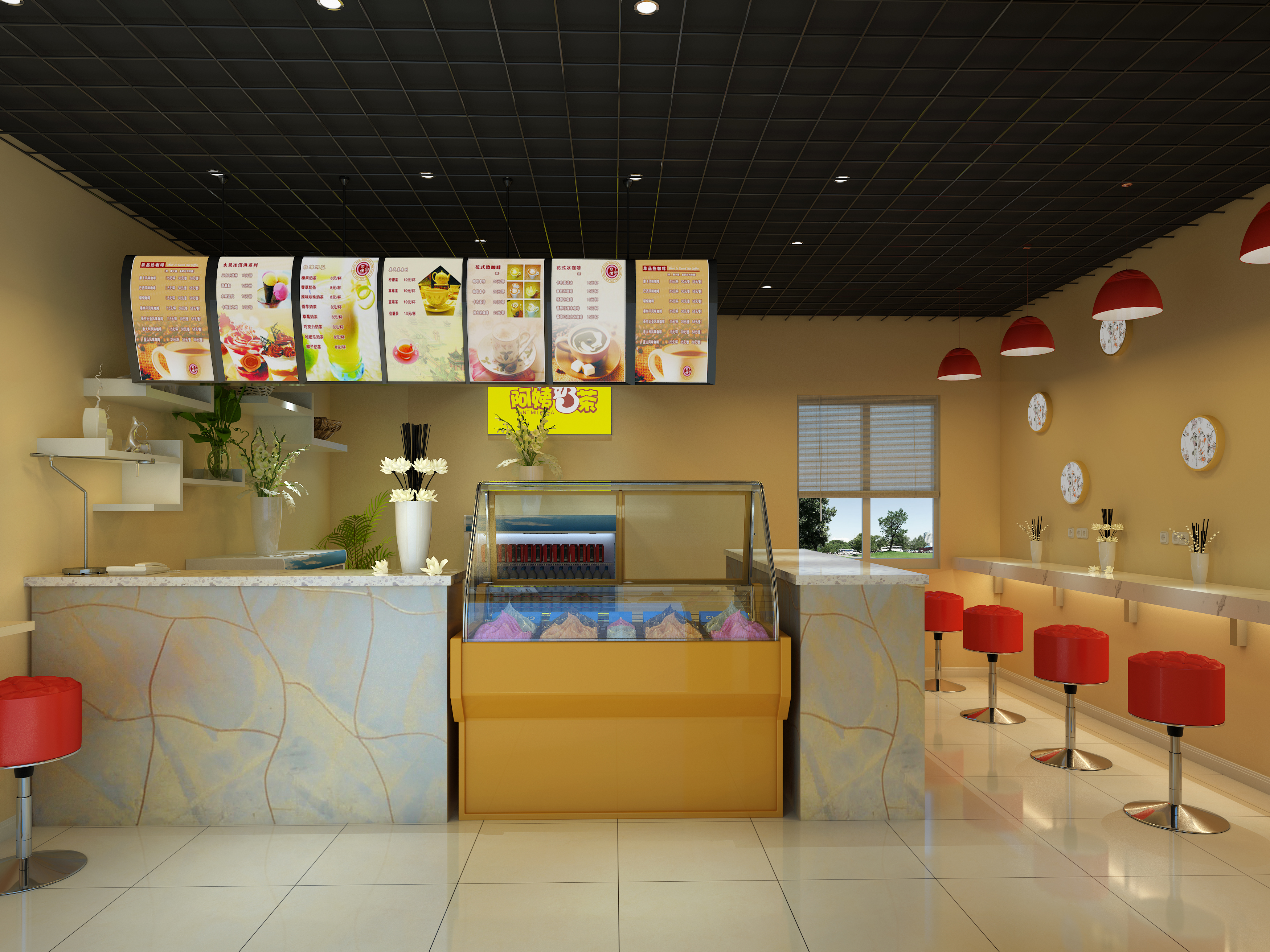 餐饮娱乐,店铺门面,全案设计
