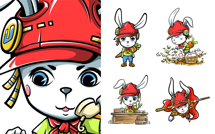 公司形象设计品牌形象卡通形象旅游景区形象产品形象吉祥物设计