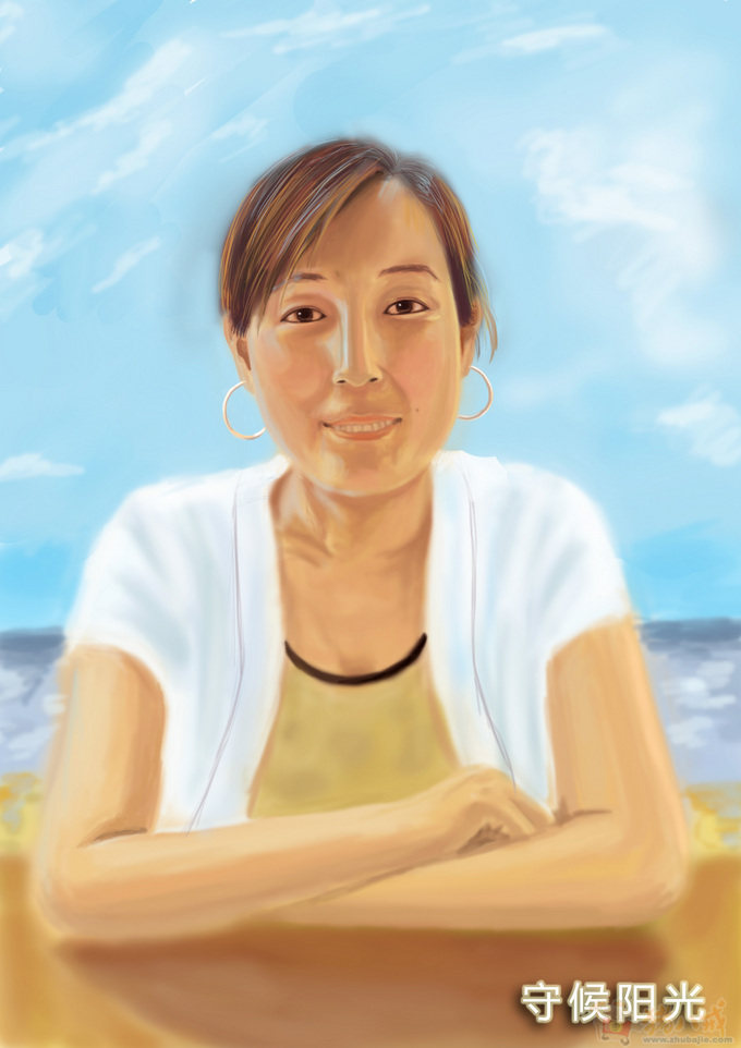 <em>根据照片</em>为她<em>画漫画</em>像-照片变卡通-猪八戒网