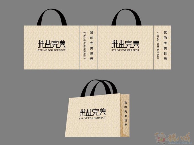 <em>少女装品牌</em>手提袋设计-vi设计-猪八戒网