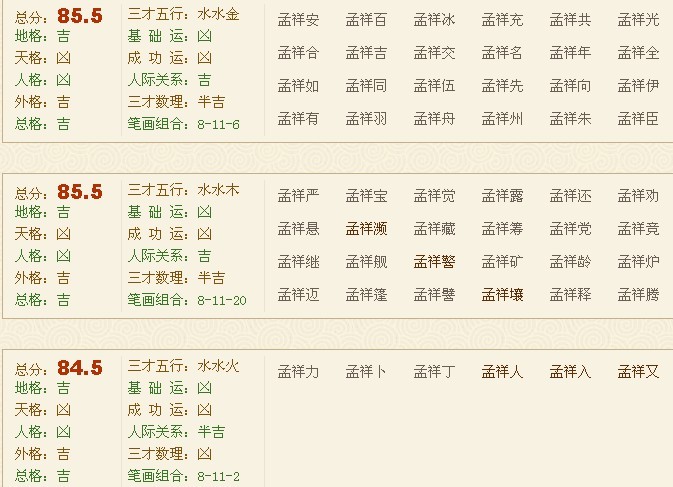 孟姓<em>双胞胎起名</em>-宝宝<em>起名</em>-猪八戒网