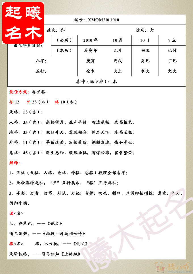 <em>乔姓女孩</em>宝宝<em>起名</em>-宝宝<em>起名</em>-猪八戒网