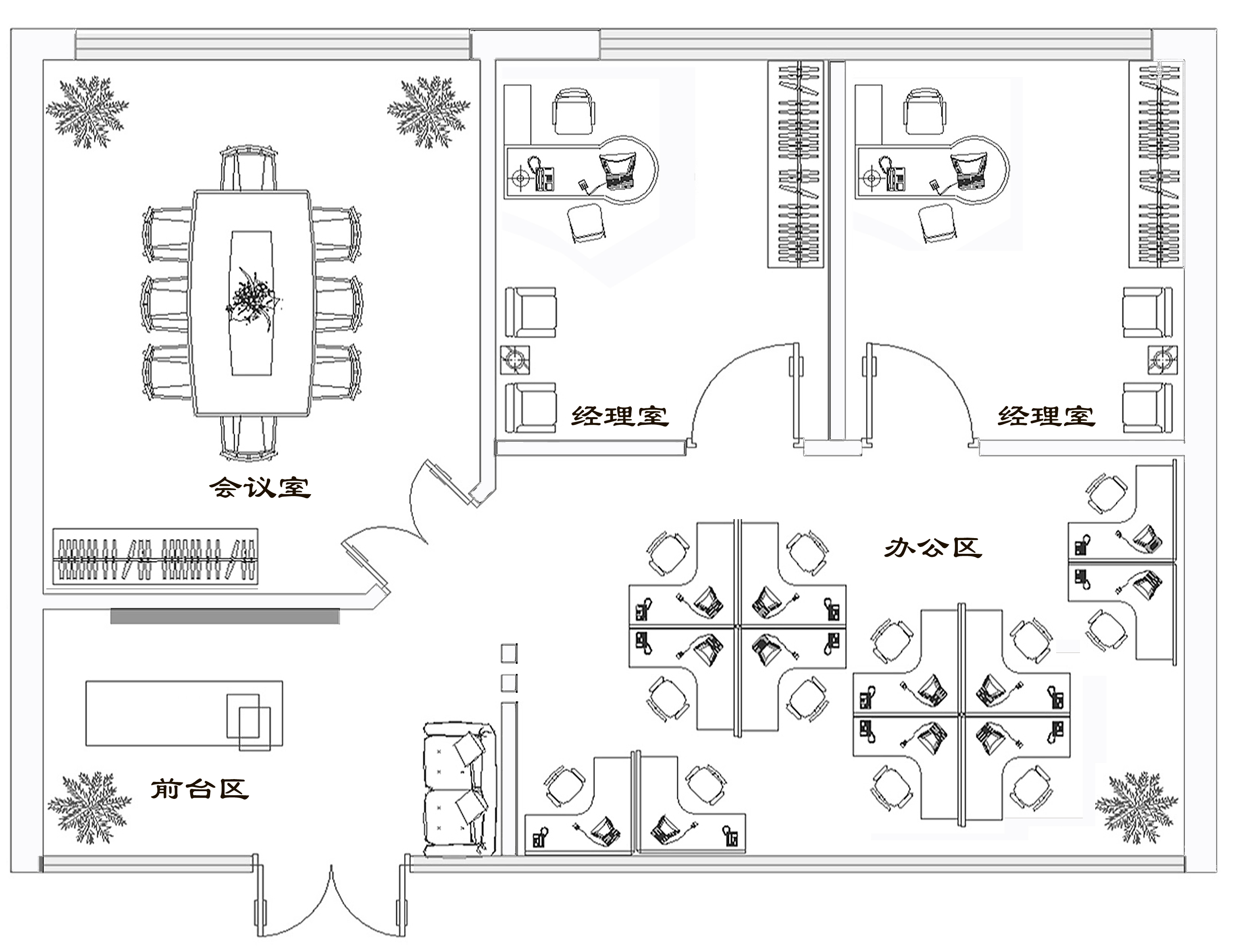 小型办公室的设计