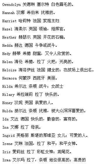 女儿起英文名-<em>宝宝</em>起名-猪八戒网