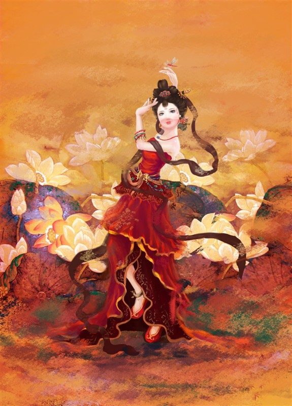 征求卡通人物设计_<em>天女散花-动画</em>FLASH-猪八
