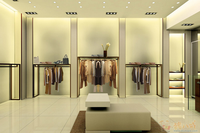 中老年<em>女装专卖店</em>装修形象设计-办公商铺装修