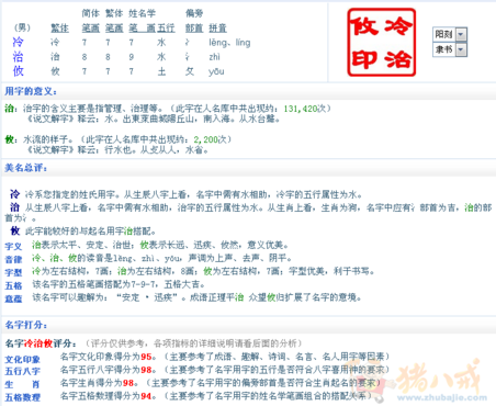 <em>冷姓</em>男宝宝<em>起名</em>-宝宝<em>起名</em>-猪八戒网