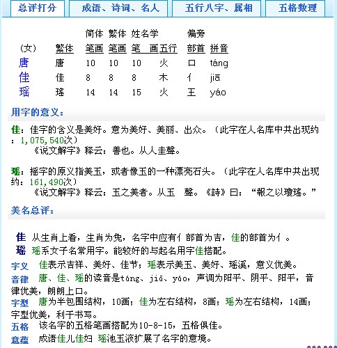 <em>唐姓女宝宝取名</em>-宝宝起名-猪八戒网