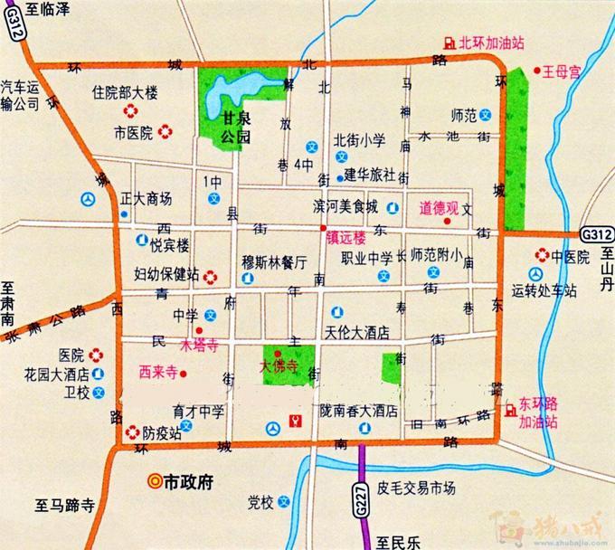 急求一张张掖市详细地图(快!快!) wjx** 投标-猪八戒网