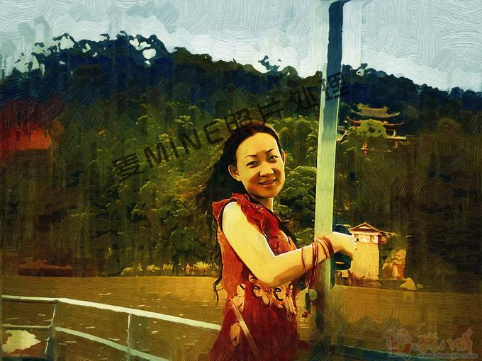 <em>照片处理</em>成<em>油画</em>效果-照片美化-猪八戒网