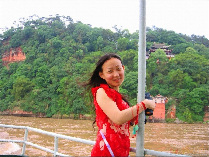 照片处理成油画效果