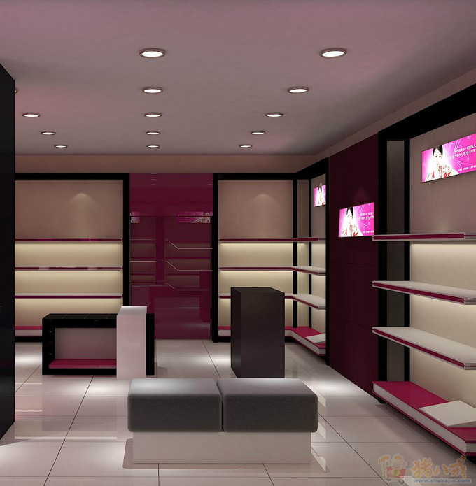 简单任务,一个<em>女鞋</em>店翻新,货架和门头框架都有