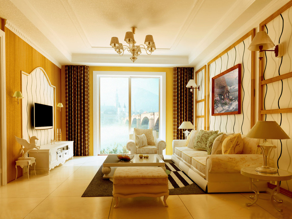 90平米房屋装修效果图 让房间更有空间感和层次感 - 装修公司