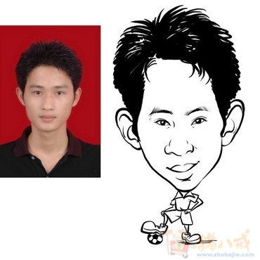 根据真人<em>照片制作漫画</em>形象(18幅共1800元) - 卡