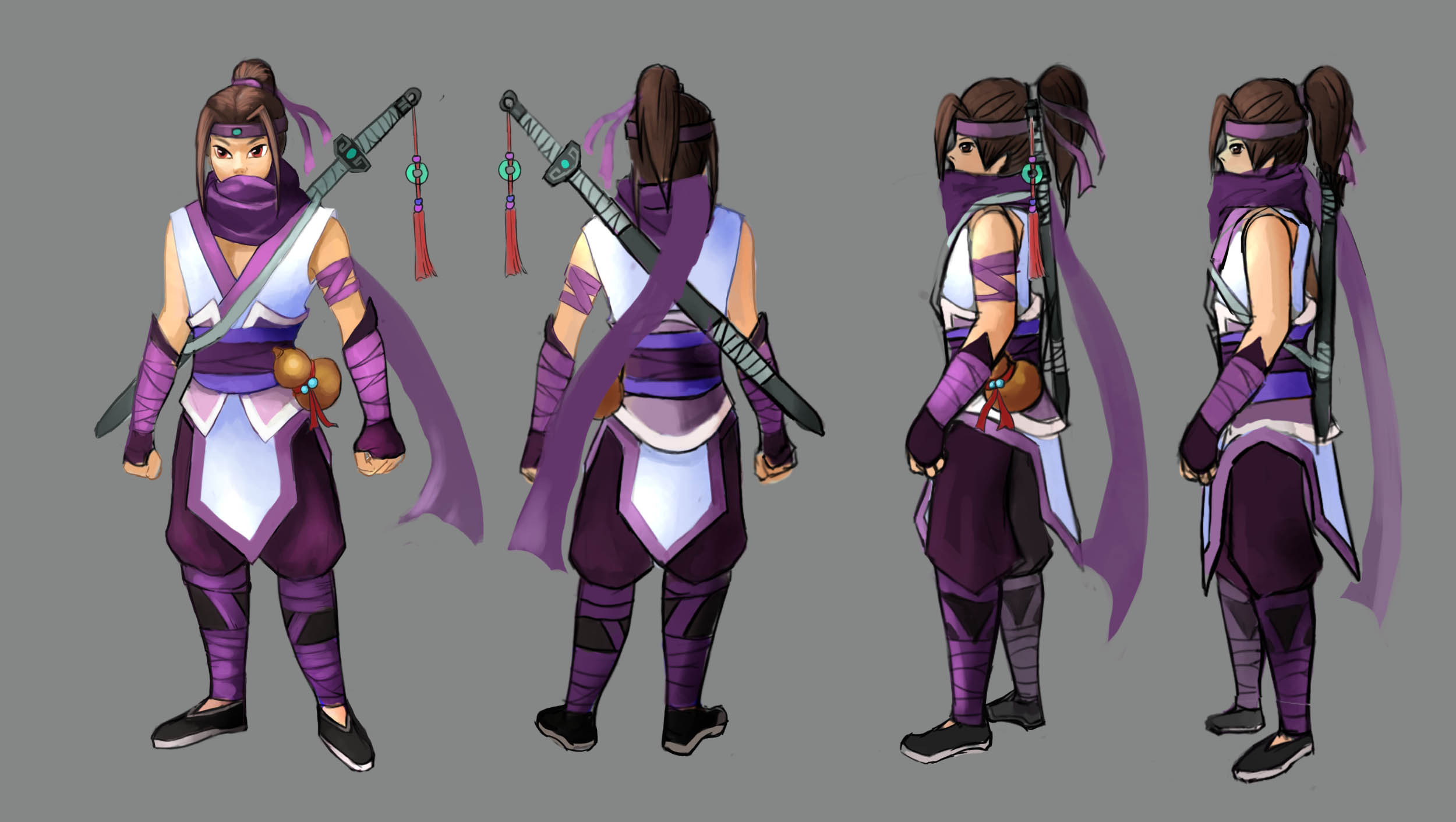 游戏人物设计-图片编辑-猪八戒网;; 游戏造型 人物设计