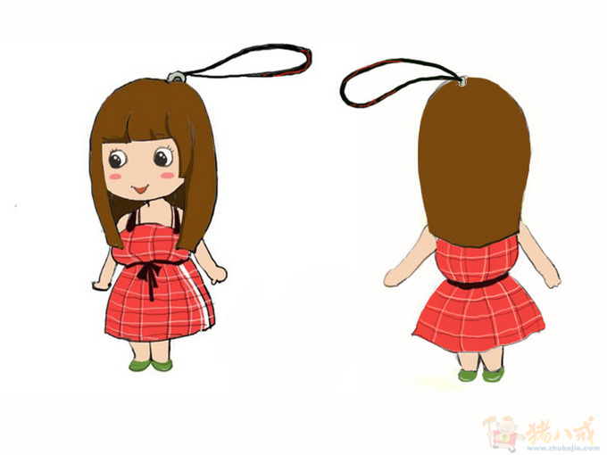 收集一副有新意可爱的个性的玩偶卡通设计图-