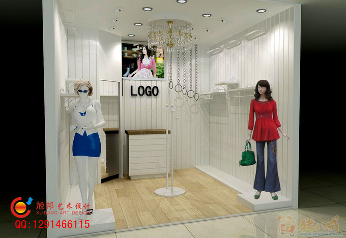 10平米<em>女装店</em>寻<em>装修</em>设计-办公商铺<em>装修</em>-猪八戒