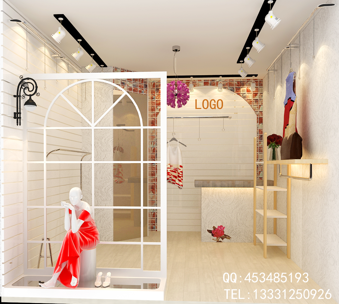 10平米<em>女装店</em>寻<em>装修</em>设计-办公