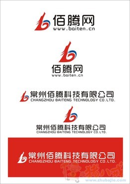 佰腾网LOGO及VI全套设计方案-LOGO设计-猪