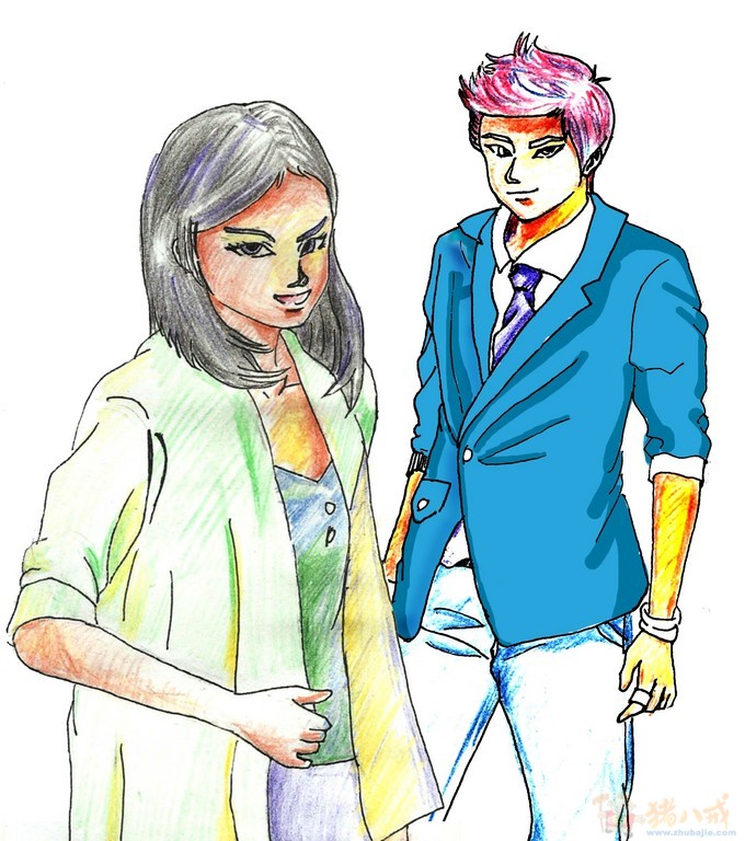 <em>根据照片画漫画</em>-其它照片处理-猪八戒网