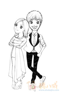 <em>根据照片画漫画</em>-猪八戒网