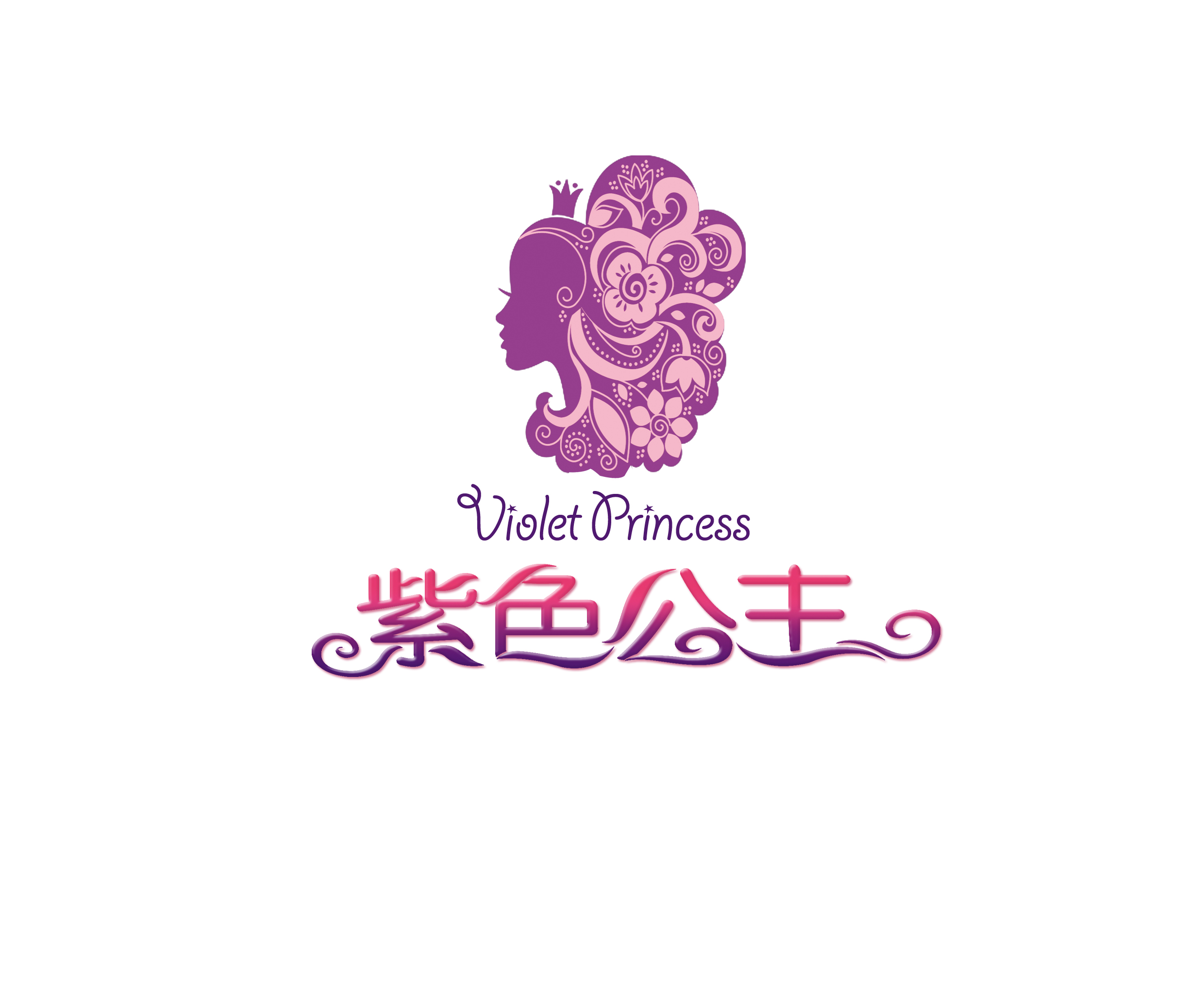 柔美的字体设计展现了女性温柔美丽的一面