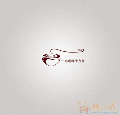 饮品奶茶店logo图案设计