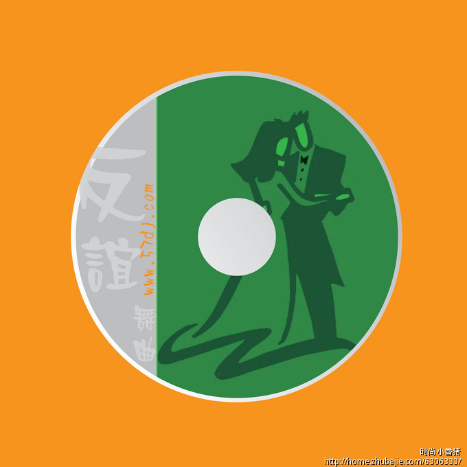 www.57Dj.com 光盘封面设计-封面设计-猪八戒