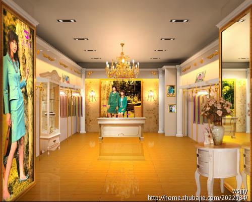 <em>欧洲女装品牌</em>店装修设计-办公商铺装修-猪八戒