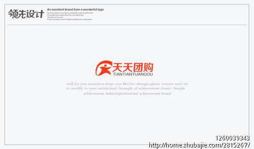 要设计公司的LOGO设计 天天房网 天天团购 -