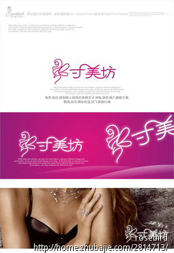 <em>女士文胸品牌</em>LOGO设计、吊牌设计、快递包装