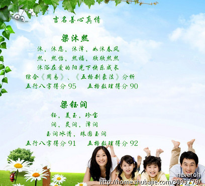 <em>宝宝</em>起名:梁姓<em>女宝宝</em>取名,中文和<em>英文</em>,共2个名