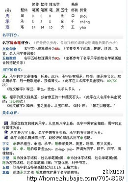 <em>周姓女宝宝起</em>名-宝宝起名-猪八戒网