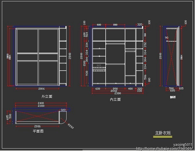 把平面布置中的柜子用cad画出来 四方品牌设计 投标-猪八戒网