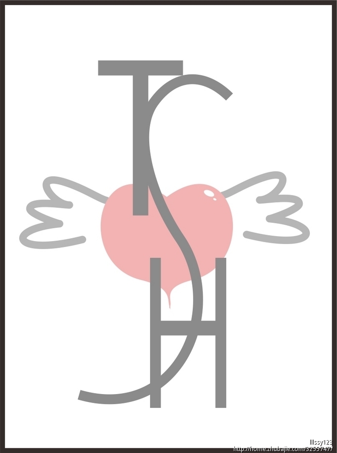 情侣logo设计 lsydesign 投标-猪八戒网