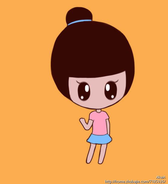 女装品牌卡通人物形象设计