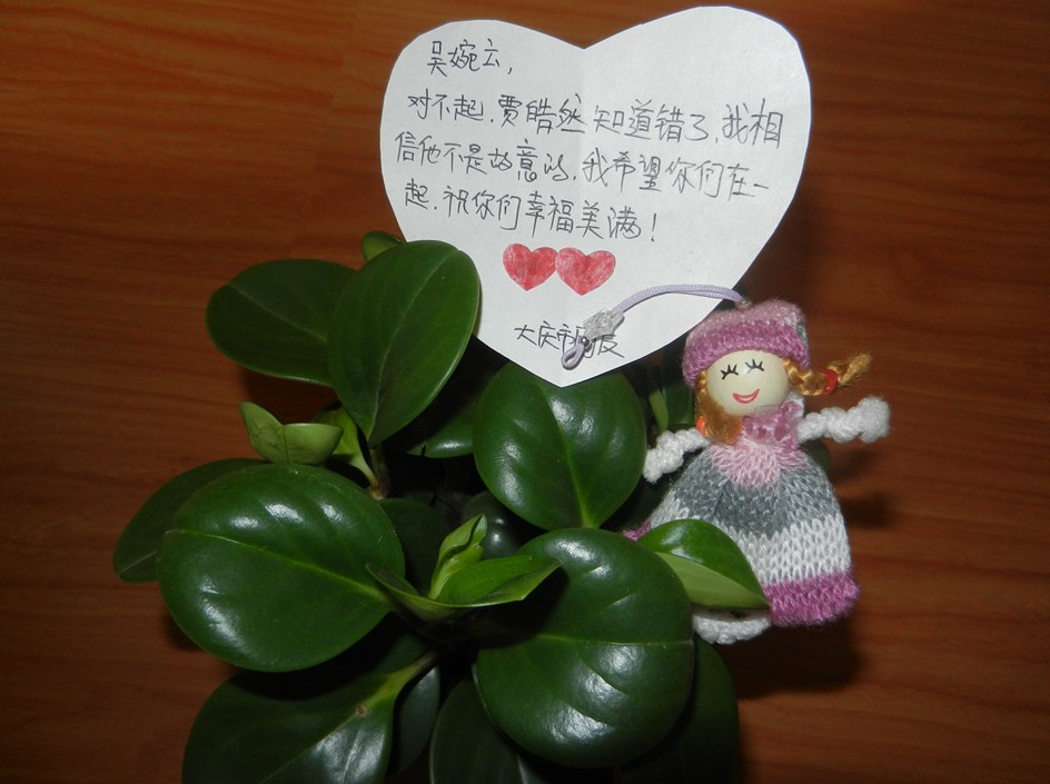 给<em>女友</em>发送<em>道歉</em>短信,急!