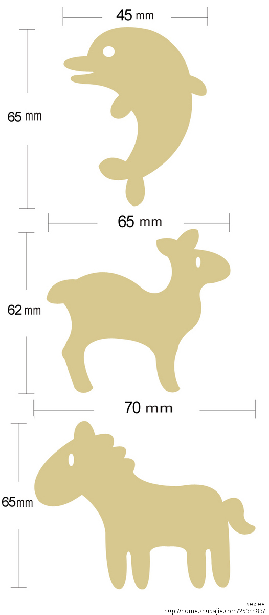 超简单动物轮廓设计 sexleedesign 投标-猪八戒网
