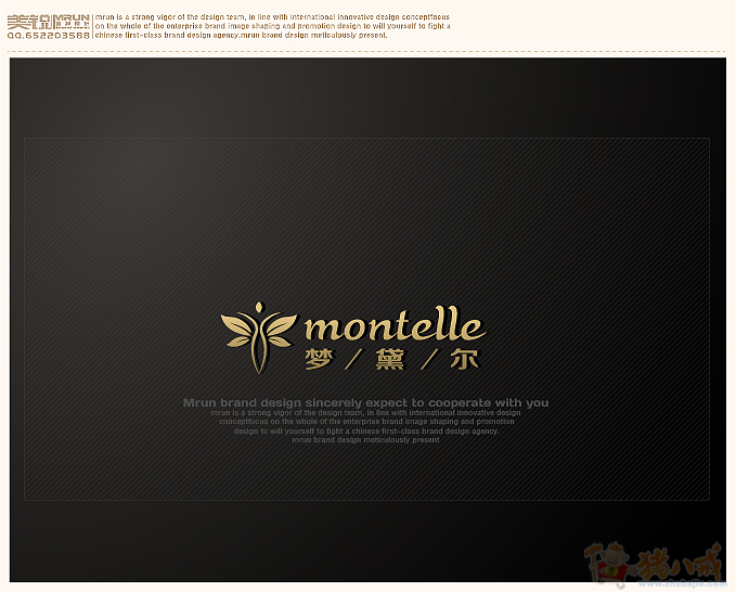 女性<em>文胸</em>,内衣<em>标志LOGO</em>设计及包装吊牌设计