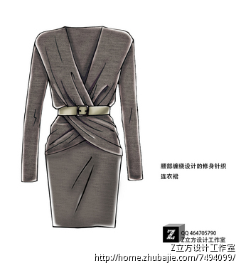 品牌服装设计稿件,<em>毛衣</em>平面<em>款式图</em>设计,服饰设