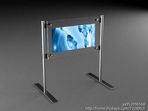 找人设计一个固定玻璃的金属<em>支架</em>,有参考<em>照片</em>