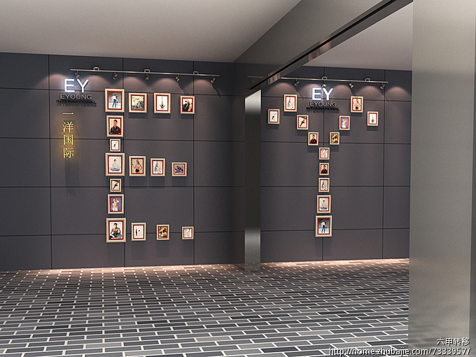 健身俱乐部健身教练形象<em>照片墙</em>设计与布局-效