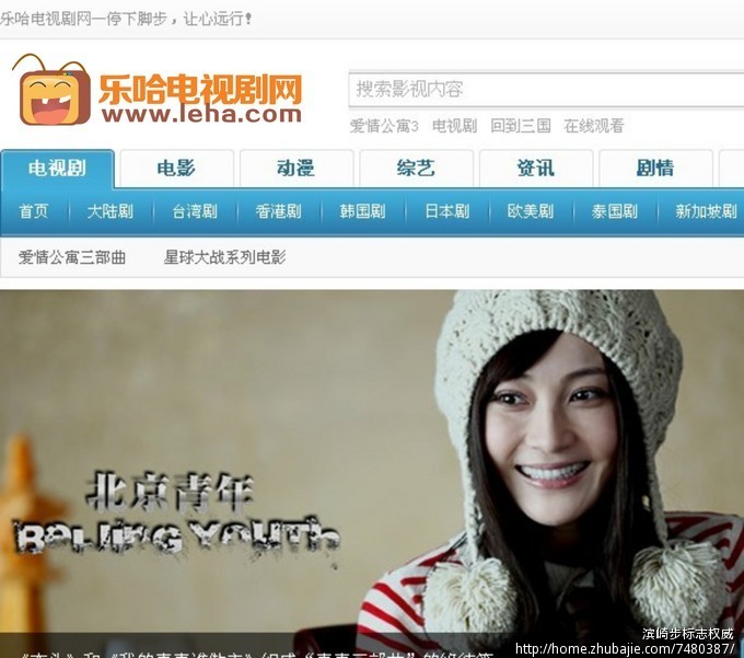 乐哈电视剧网LOGO设计_名品视觉传达_3556