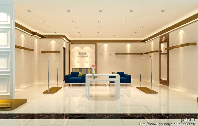 <em>女装店装修</em>改造<em>效果图</em>设计,加急!-办公商铺装修